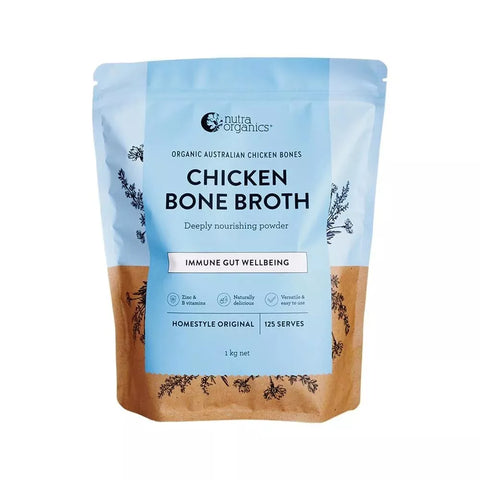 Nutra Organics Chicken Bone Broth Homestyle Original 1KG