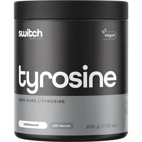 Switch Nutrition Tyrosine Unflavoured 200g 100% Pure L-Tyrosine