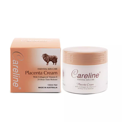 Careline Placenta Cream with Collagen & Vitamin E 100ml