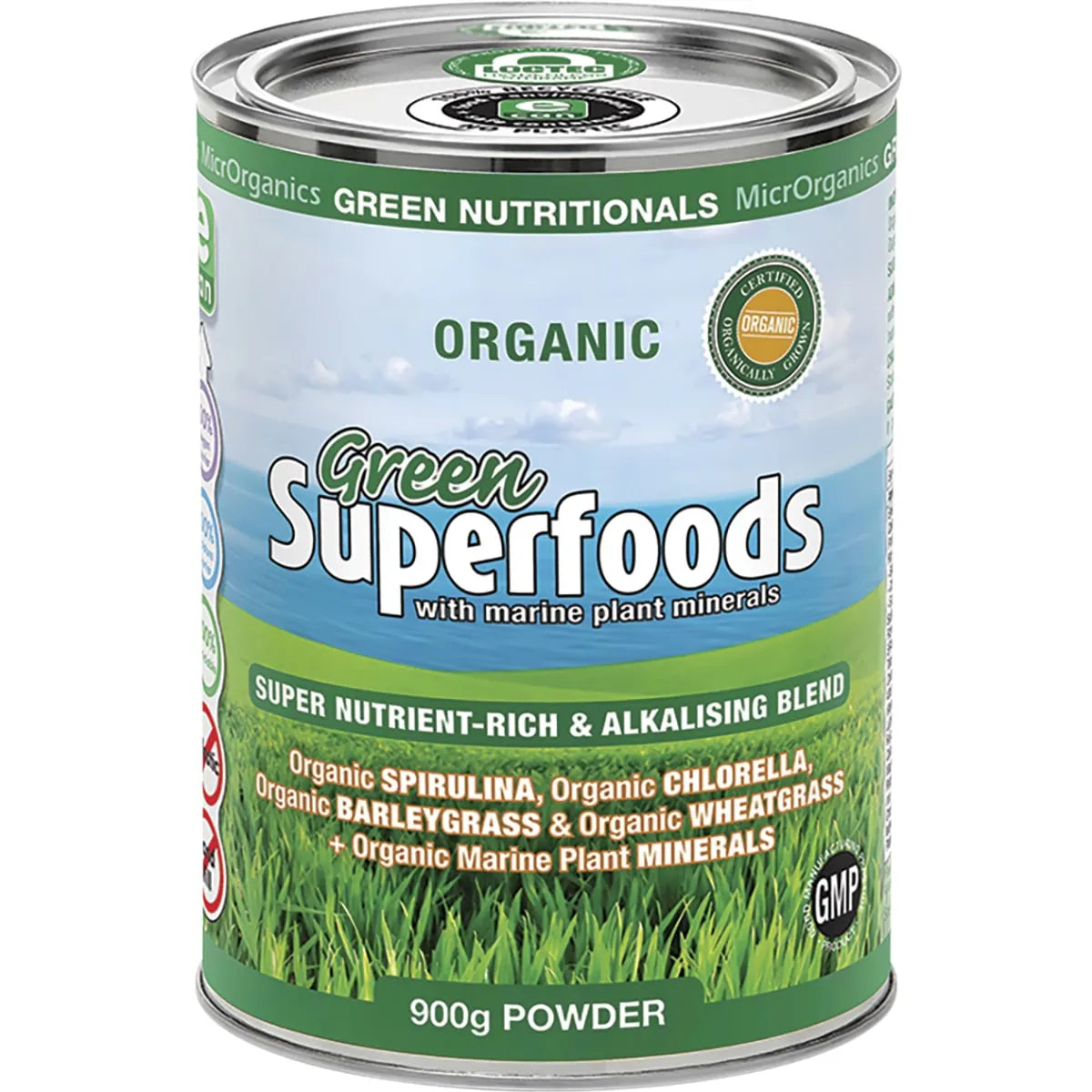 MicrOrganics Green Nutritionals Green Superfoods Powder 900g