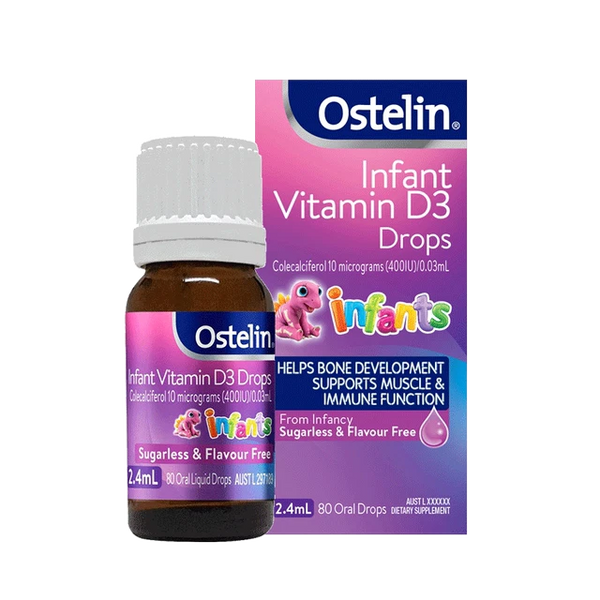 Ostelin Infant Vitamin D3 Drops 2.4ml