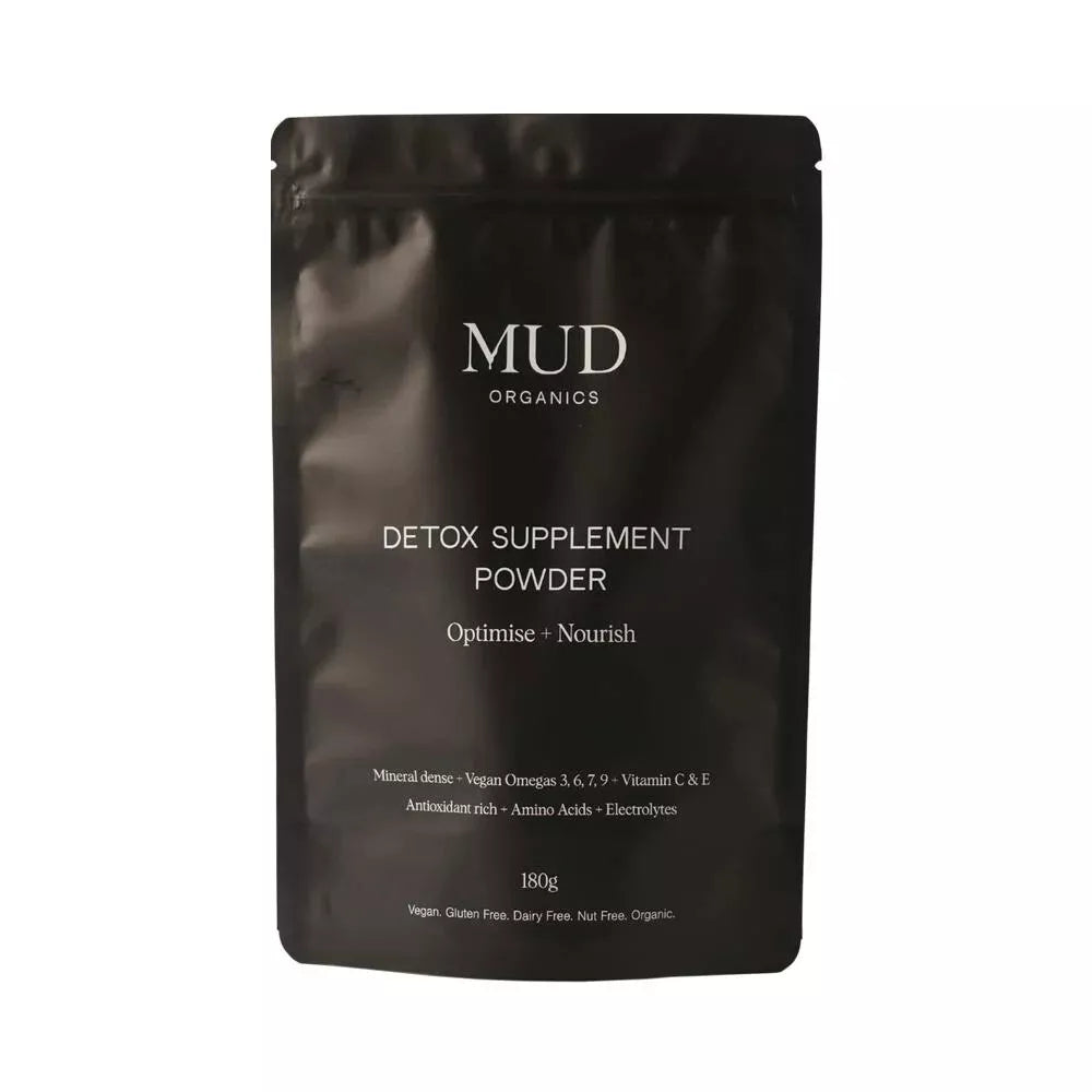 Mud Organics Detox Supplement Powder 180g Optimise + Nourish