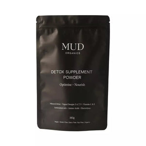Mud Organics Detox Supplement Powder 180g Optimise + Nourish