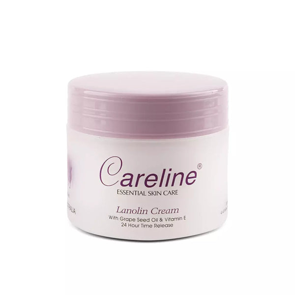 Careline Lanolin Cream with Grape Seed Oil & Vitamin E 100ml