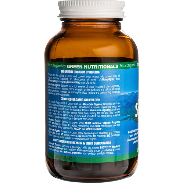 MicrOrganics Green Nutritionals Hawaiian Pacifica Spirulina Powder 450g