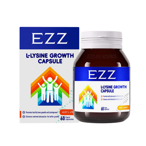 EZZ L-Lysine Growth 60 Capsules