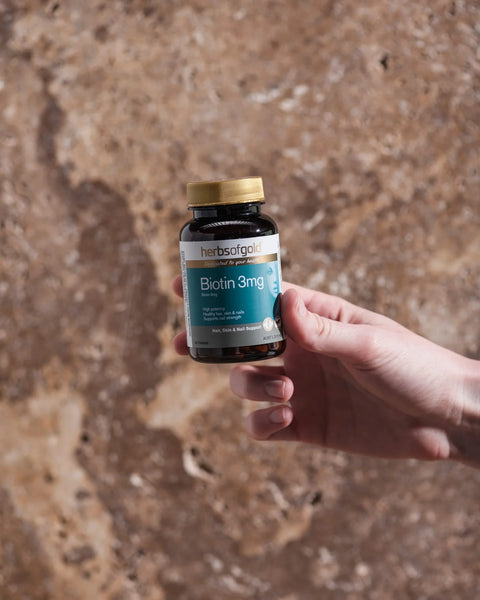 Herbs of Gold Biotin 3mg 60 Tablets