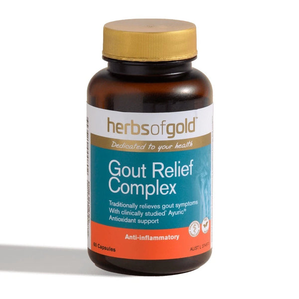 Herbs of Gold Gout Relief Complex 60 Capsules