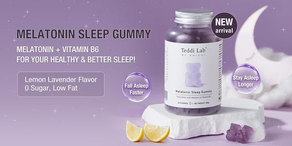 Unichi Melatonin Sleep Gummy 60 Gummies