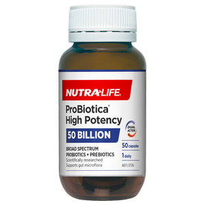 NUTRA-LIFE Probiotica High Potency 50 Billion Probiotic 50 Capsules