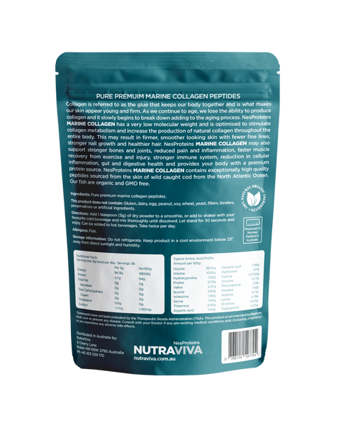 NutraViva NesProteins Marine Collagen 280g