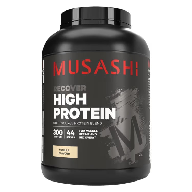 Musashi High Protein Vanilla Flavour 2KG