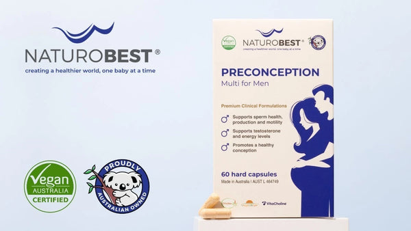 NaturoBest Preconception Multi for Men 60 Capsules