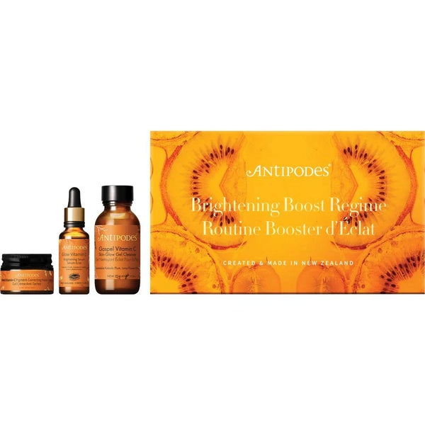 Antipodes Natural Skin-Brightening Essentials 3 Pack Gift Set