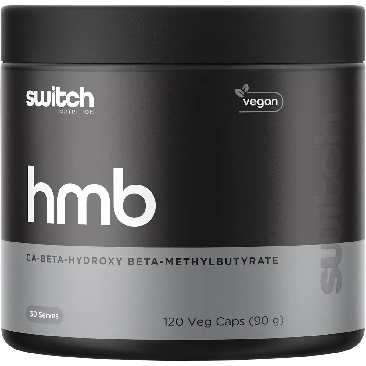 Switch Nutrition HMB Ca-Beta-Hydroxy Beta-Methylbutyrate 120 Capsules