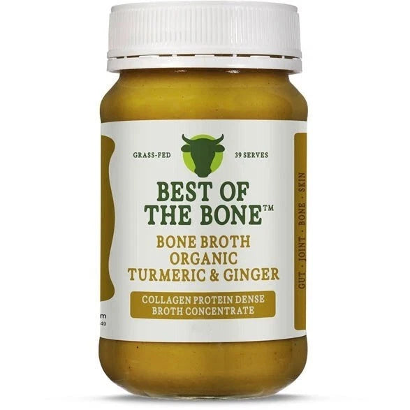 Best of the Bone Bone Broth Concentrate Organic Turmeric & Ginger 390g