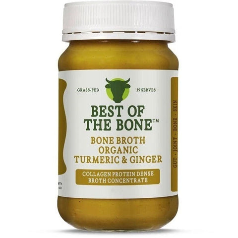 Best of the Bone Bone Broth Concentrate Organic Turmeric & Ginger 390g