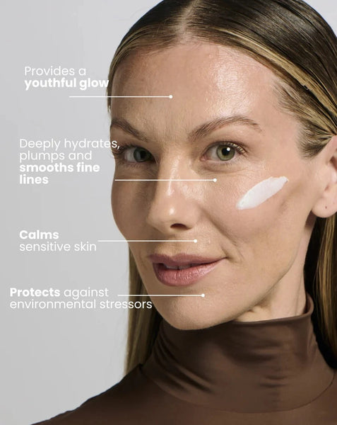 Mud Organics Moisturiser 100ml Peptide Collagen, Hyaluronic Acid + VItamin E