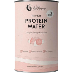 Nutra Organics Protein Water Berry Bliss 450g