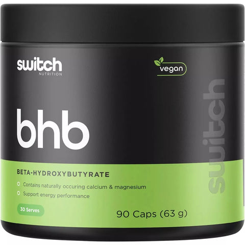 Switch Nutrition BHB Beta-Hydroxybutyrate 90 Capsules
