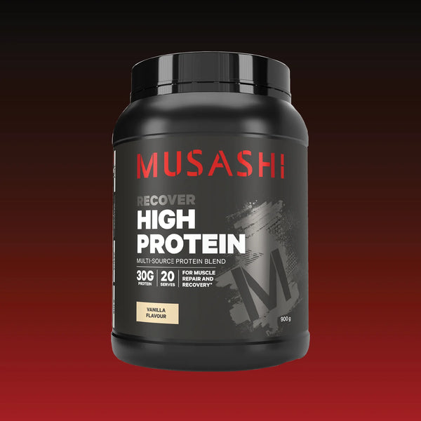 Musashi High Protein Vanilla Flavour 900g