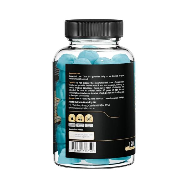 Apollo Creatine Monohydrate Blueberry Flavour 120 Gummies