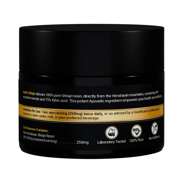 Apollo Shilajit Resin 60g