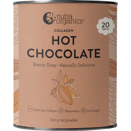 Nutra Organics Beauty Sleep Collagen Hot Chocolate 200g
