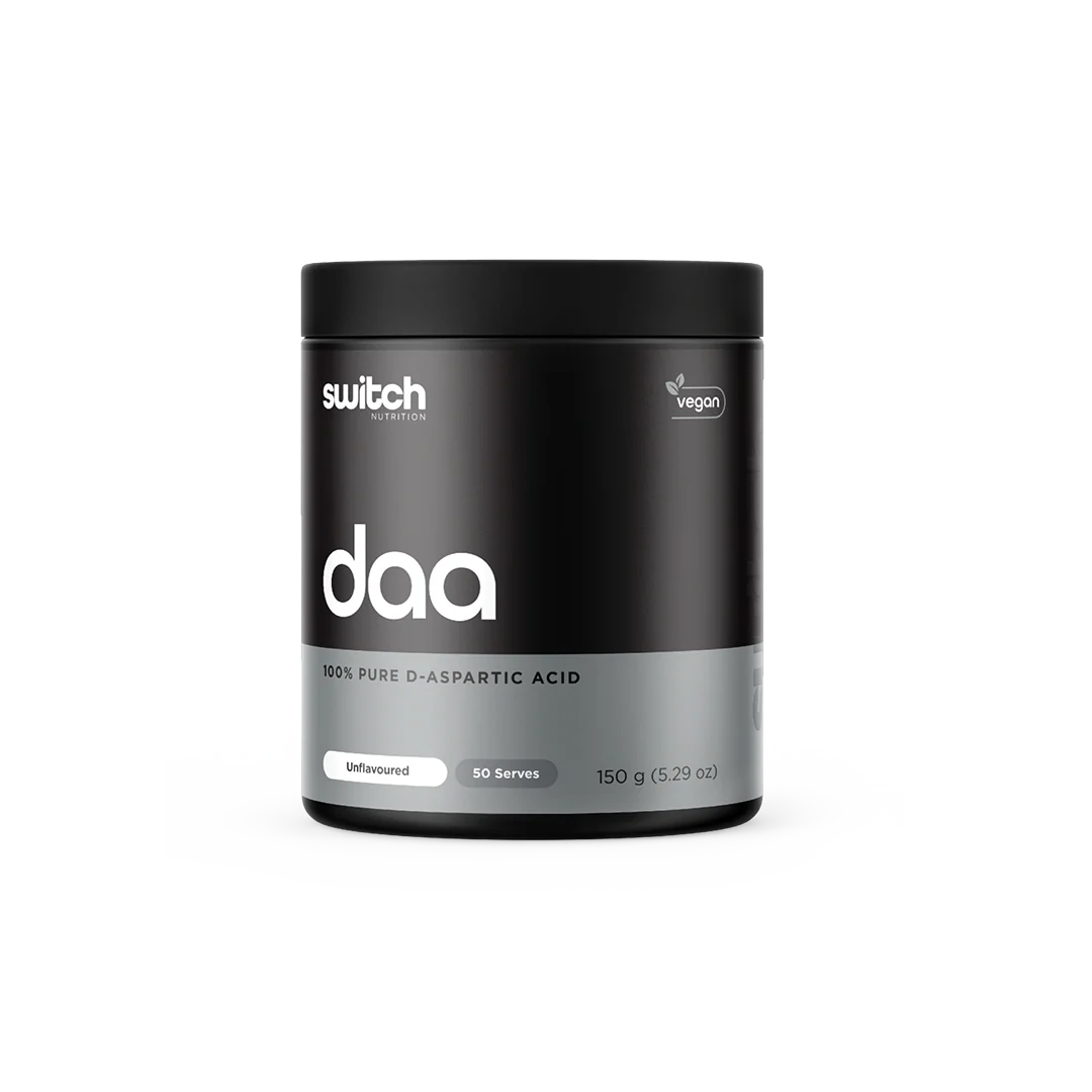 Switch Nutrition DAA Unflavoured 150g 100% Pure D-Aspartic Acid