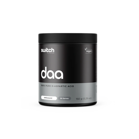 Switch Nutrition DAA Unflavoured 150g 100% Pure D-Aspartic Acid