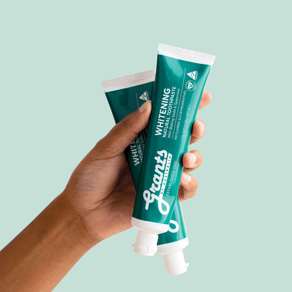 Grants of Australia Whitening Natural Toothpaste with Baking Soda & Spearmint 110g