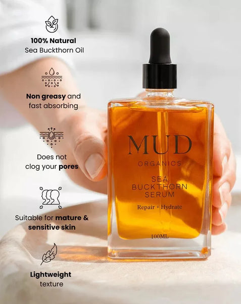 Mud Organics Sea Buckthorn Serum 100ml