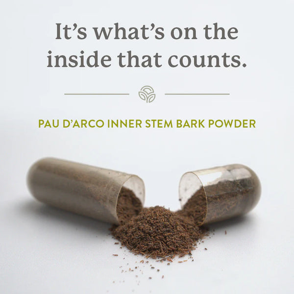 Nature's Sunshine Pau D'arco 500mg 100 Capsules