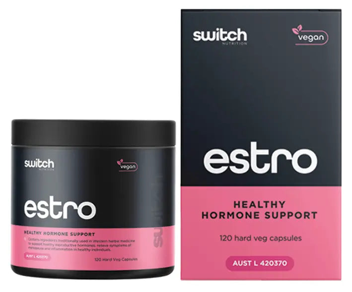 Switch Nutrition Estro Healthy Hormone Support 120 Capsules