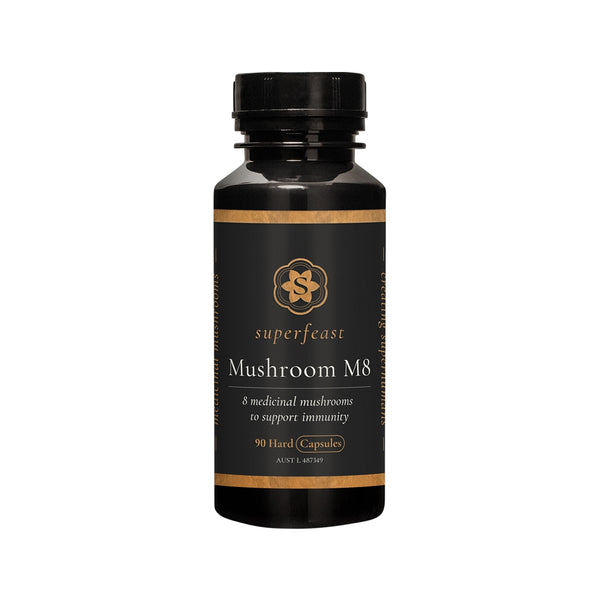 SuperFeast Mushroom M8 90 Capsules Support Immunity