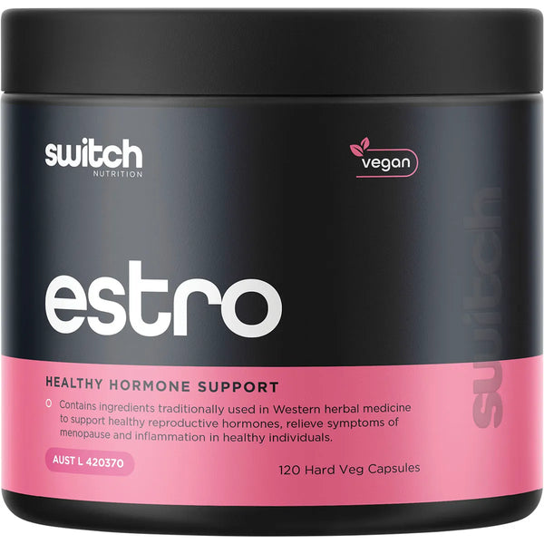 Switch Nutrition Estro Healthy Hormone Support 120 Capsules