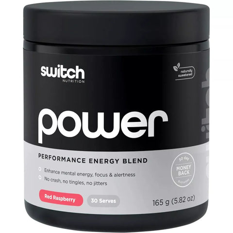 Switch Nutrition Power Performance Energy Blend 165g Red Raspberry