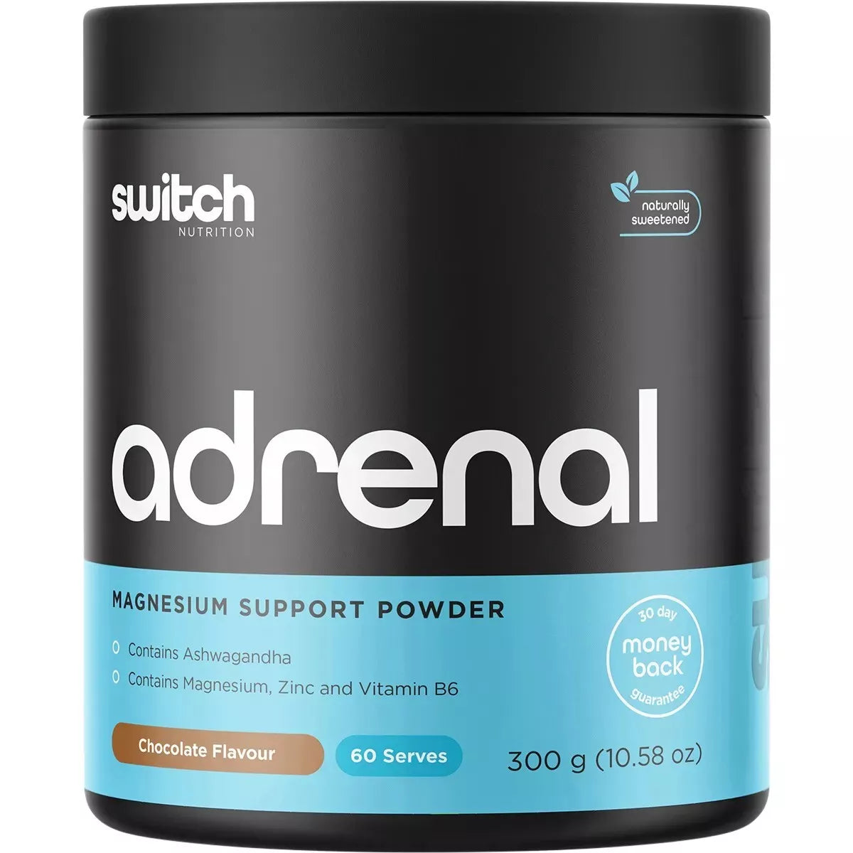 Switch Nutrition Adrenal Magnesium Support Formula Chocolate 300g