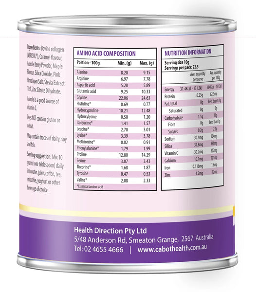 Cabot Health Ageless Beauty Collagen 225g