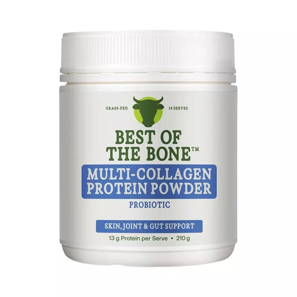 Best of the Bone Healing Multi-Collagen Protein Probiotic 210g Gut & Immunity