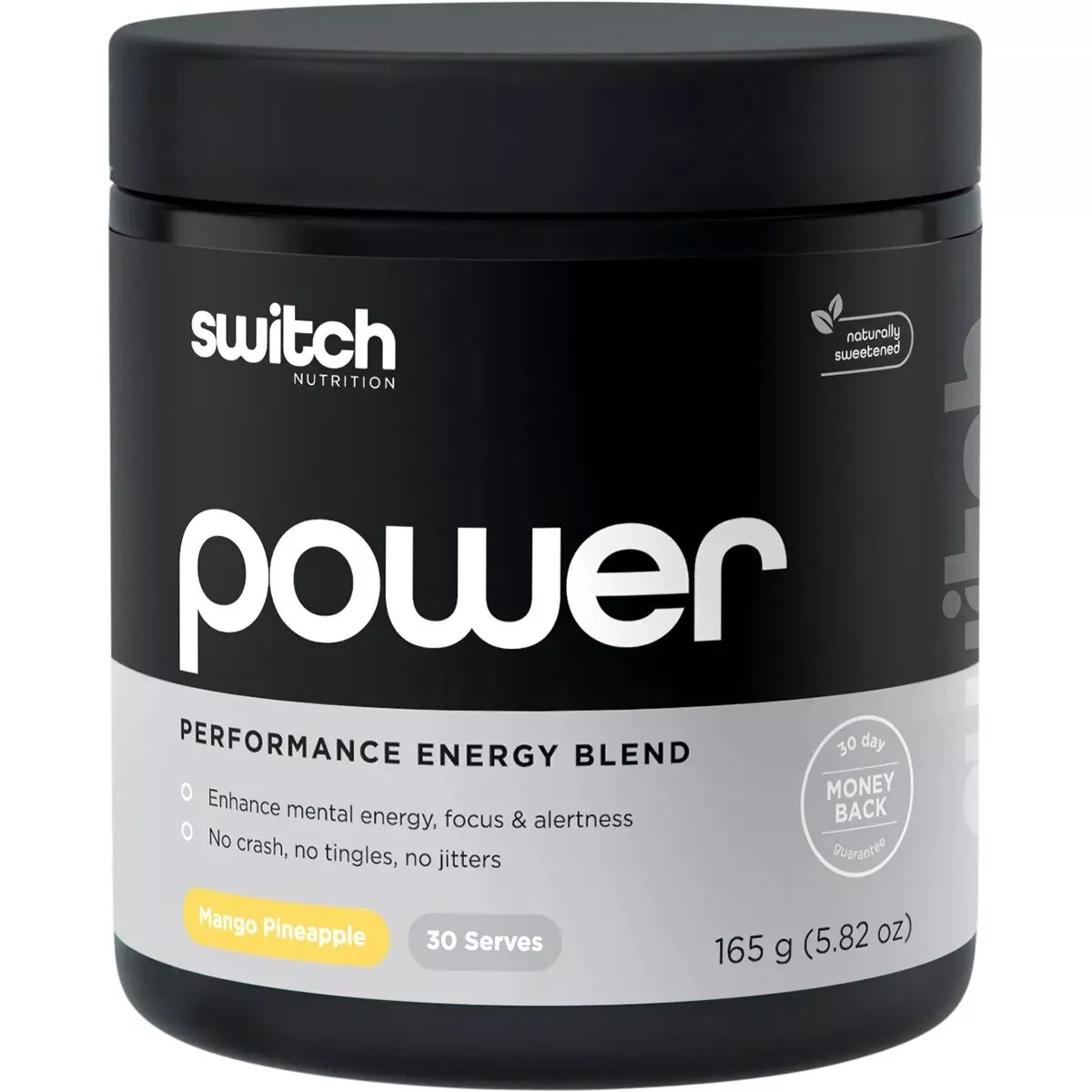 Switch Nutrition Power Performance Energy Blend 165g Mango Pineapple
