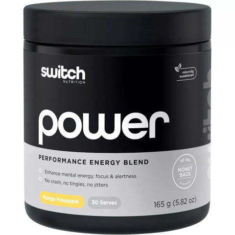 Switch Nutrition Power Performance Energy Blend 165g Mango Pineapple