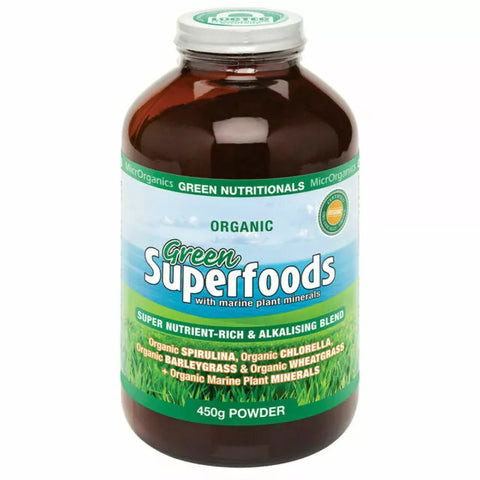 MicrOrganics Green Nutritionals Green Superfoods 450g