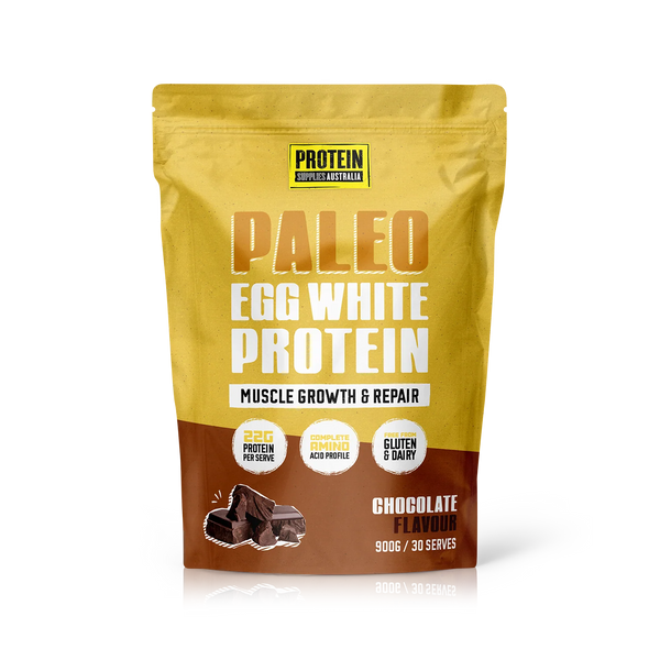 Protein Supplies Australia Paleo Pro Egg White Protein Chocolate 900g