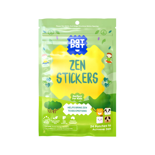 NATPAT Organic Zen Mood Calming Stickers x 24 Pack