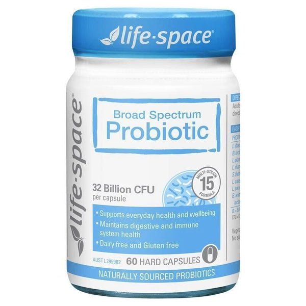 Life Space Broad Spectrum Probiotic 32 Billion CFU 60 Capsules