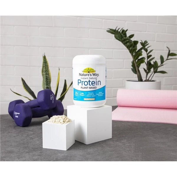Nature's Way Instant Natural Protein Plant-Based Vanilla 375g