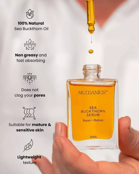 Mud Organics Sea Buckthorn Serum 30ml