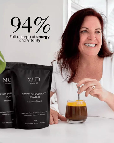 Mud Organics Detox Supplement Powder 180g Optimise + Nourish