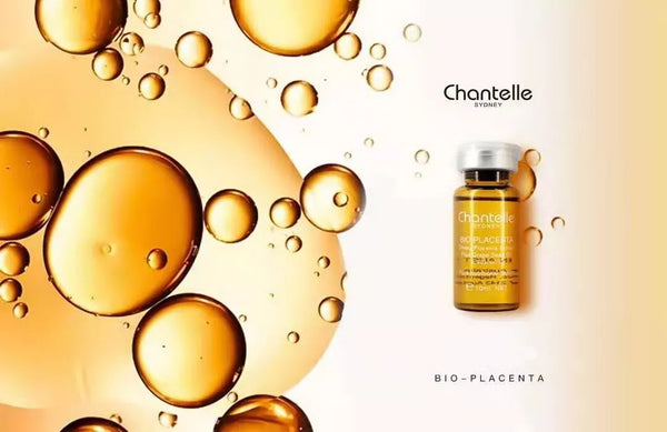 Chantelle Bio Placenta 100% Pure Sheep Placenta Essence 6 x 10ml Serum Gold